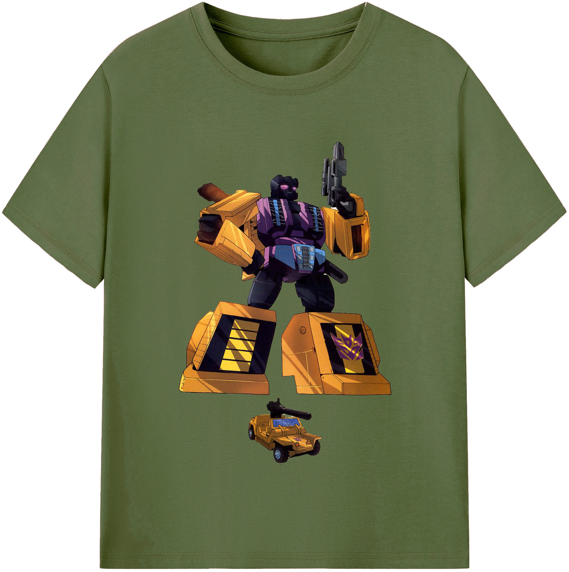（画像用）  綿100％半袖Tシャツ（フロントプリント）